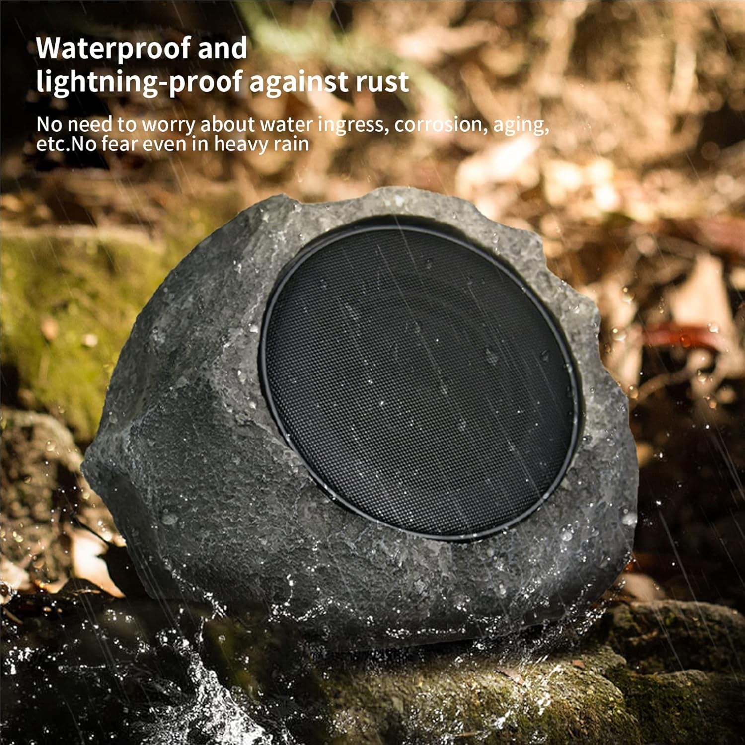 SoniiBloom Outdoor Garden Speakers - Outdoor Audio Speakers For Garden
