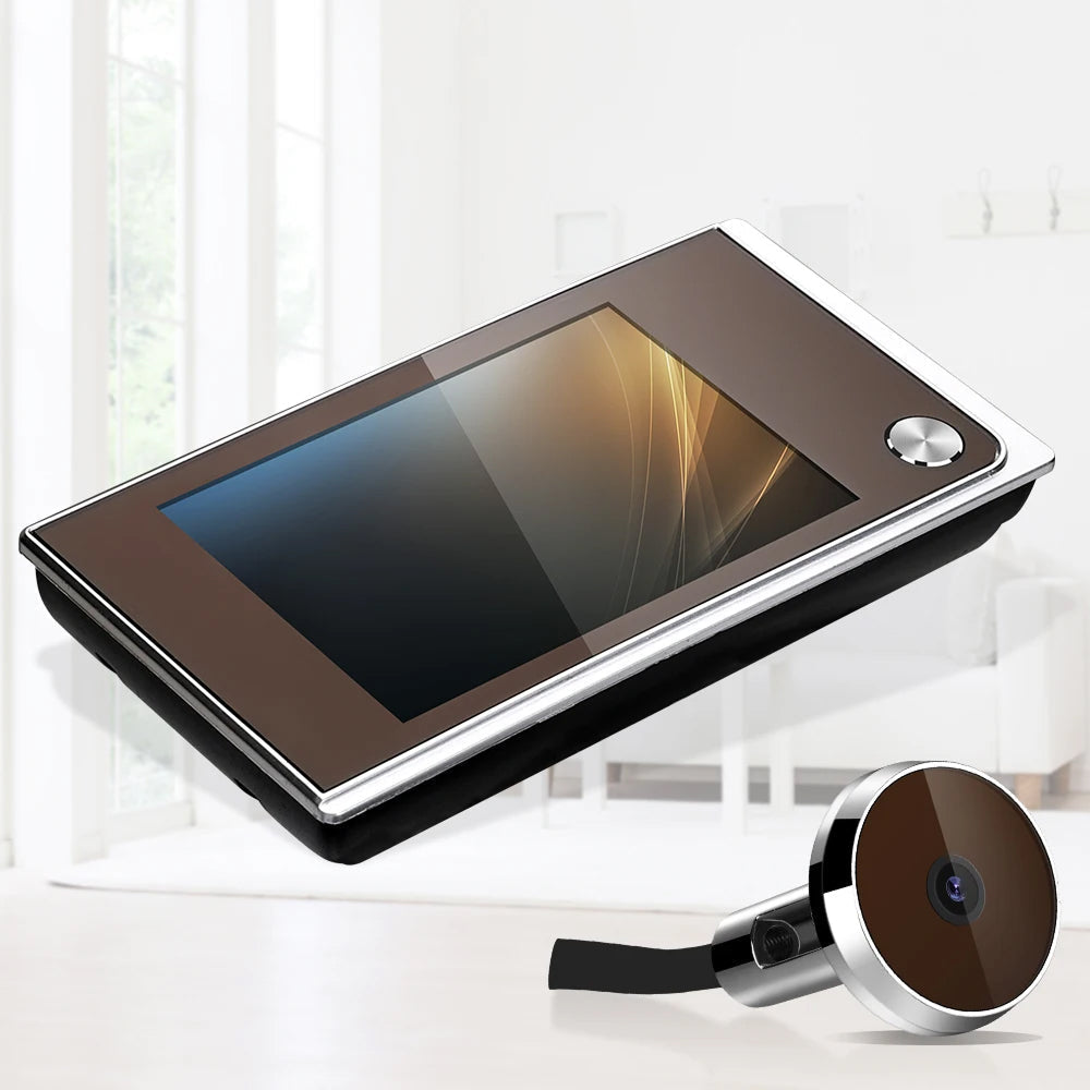 SpieDoto Peephole Camera - Door Viewer Camera For Home Security