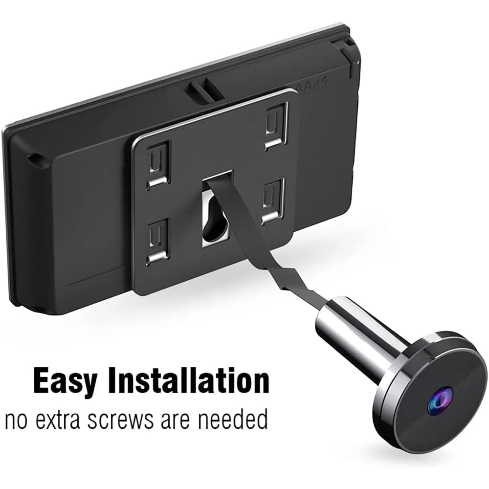 SpieDoto Peephole Camera - Door Viewer Camera For Home Security