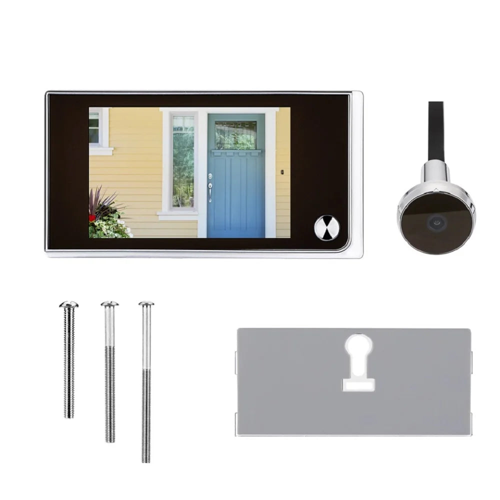 SpieDoto Peephole Camera - Door Viewer Camera For Home Security