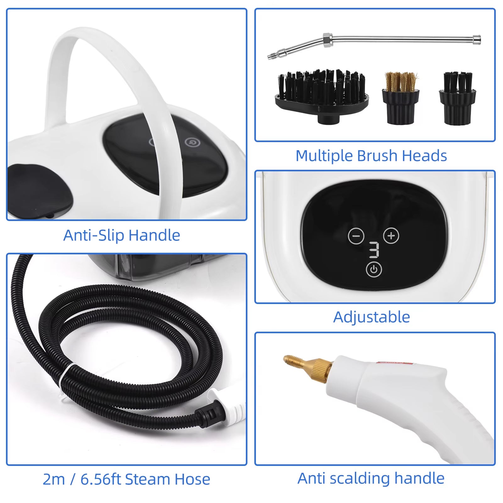 Vaporeex Steam Cleaner For Home - Steam Cleaning Device For Surfaces