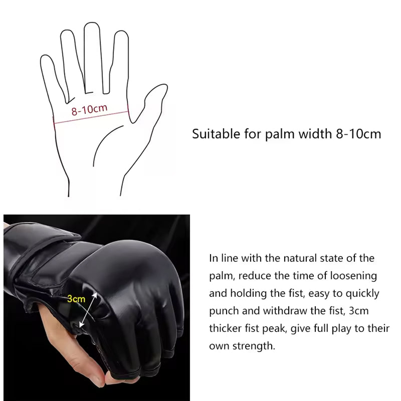 VeluciFit MMA Gloves - Training Gloves For Mixed Martial Arts