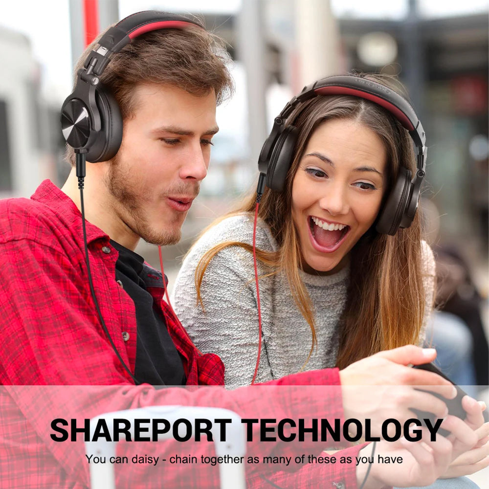 Vibrooxy Studio Headphones - Over Ear Headphones For Audio Monitoring