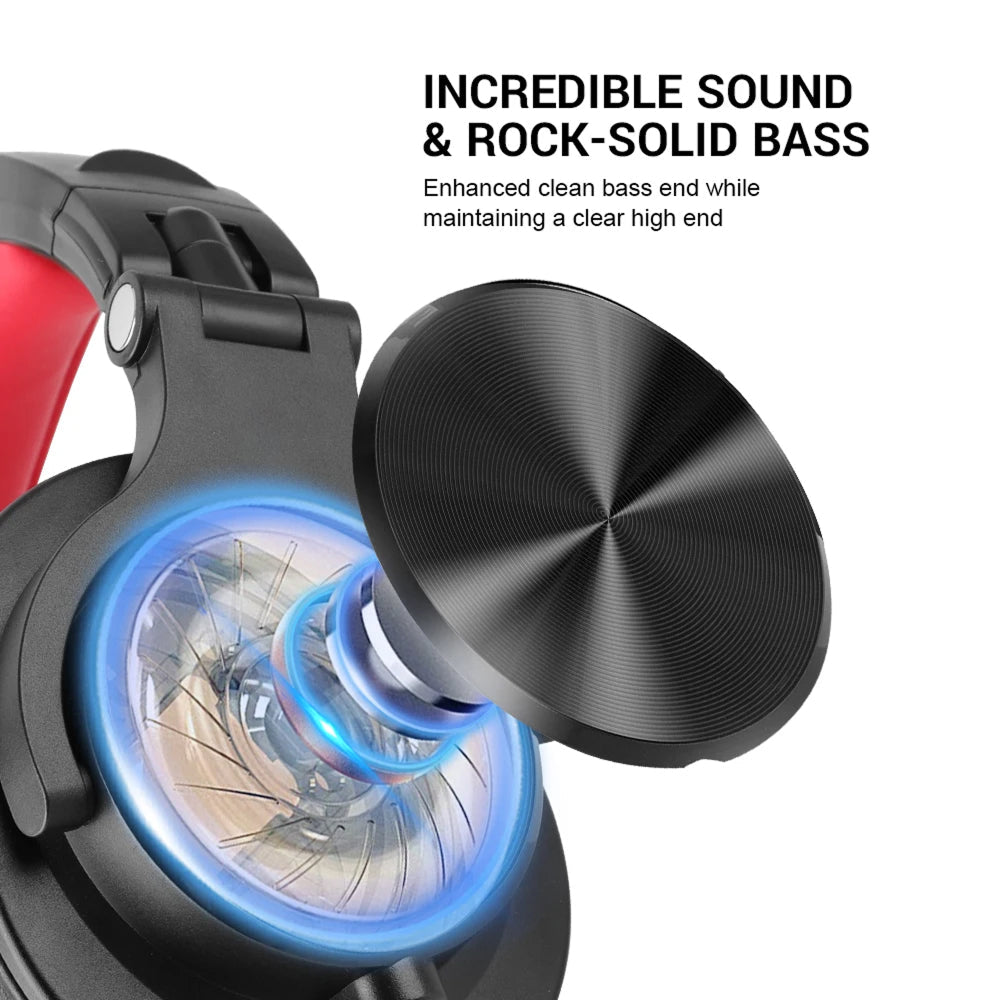 Vibrooxy Studio Headphones - Over Ear Headphones For Audio Monitoring