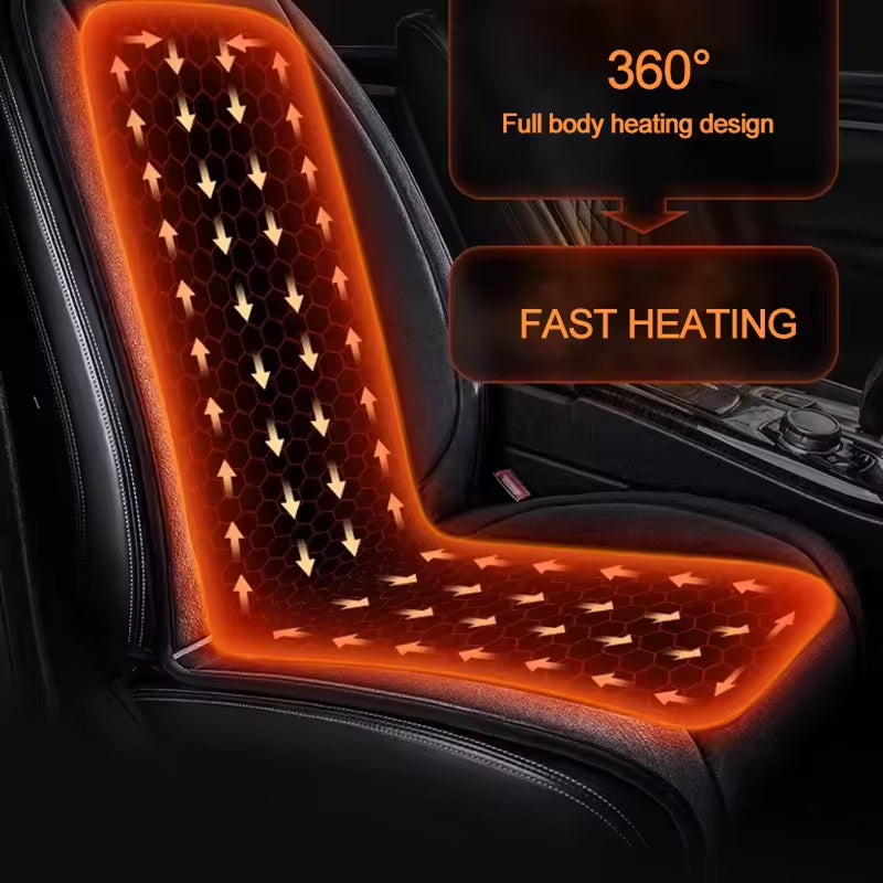 WarmCori Heated Car Seat Covers - Heated Seat Covers For Car Comfort