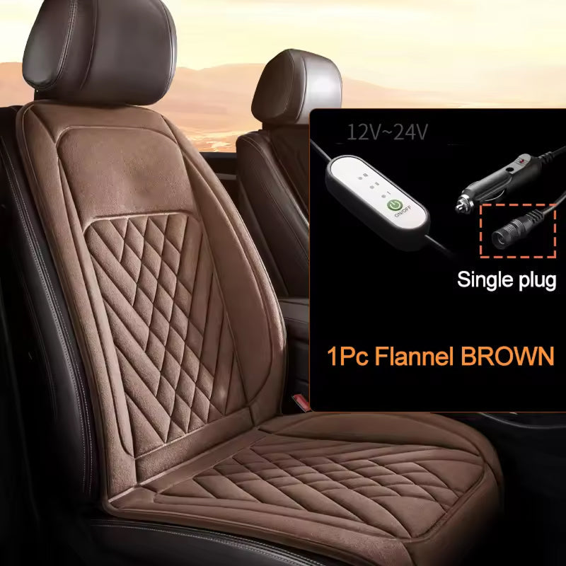 WarmCori Heated Car Seat Covers - Heated Seat Covers For Car Comfort