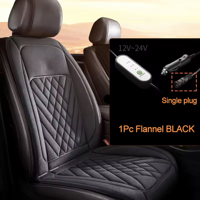 WarmCori Heated Car Seat Covers - Heated Seat Covers For Car Comfort
