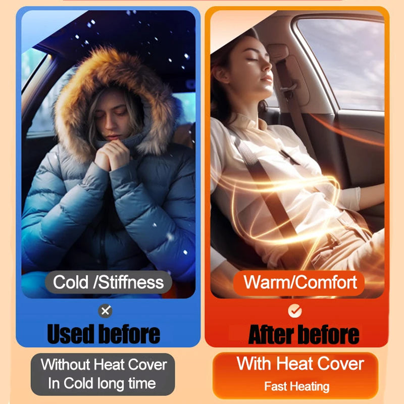 WarmCori Heated Car Seat Covers - Heated Seat Covers For Car Comfort