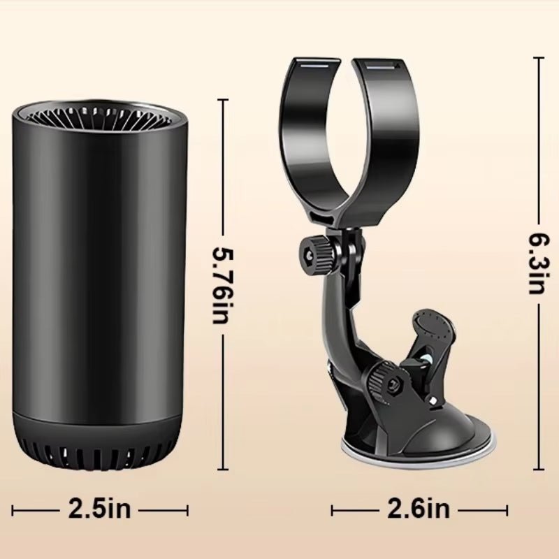 WarmiQuo Electric Car Heater - Portable Heater For Car Interior