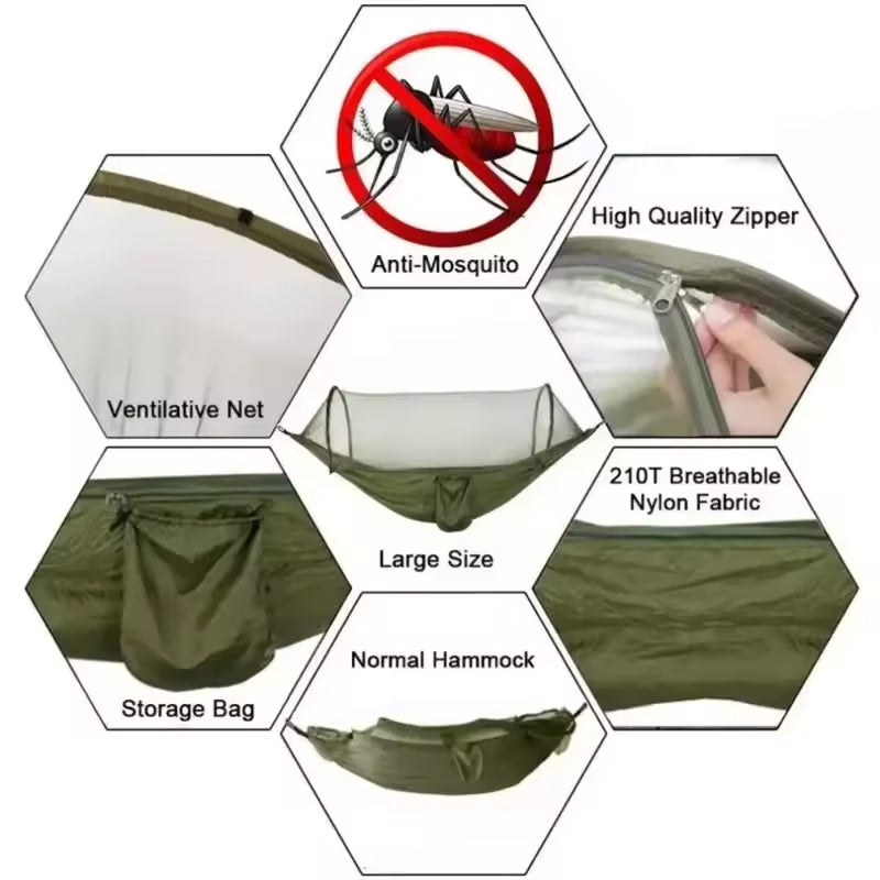 ZenSlopa Camping Hammocks - Outdoor Hammock For Travel And Relaxation