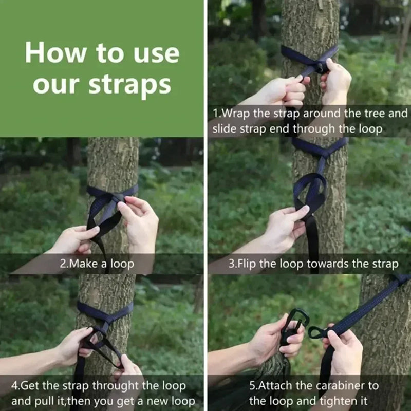 ZenSlopa Camping Hammocks - Outdoor Hammock For Travel And Relaxation
