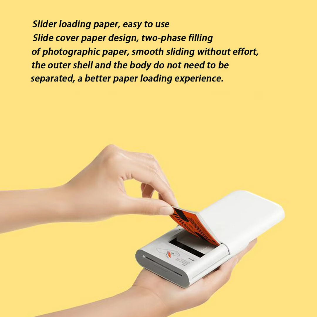 ZipPicc Portable Photo Printer - Compact Printer For Instant Photos